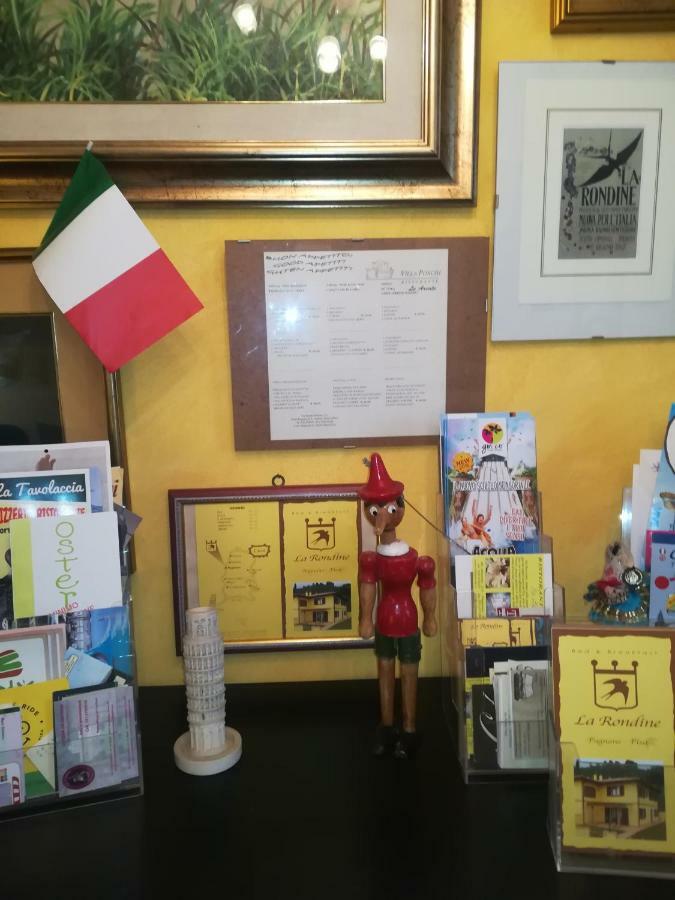 B&B La Rondine Tra Pisa E Lucca San Giuliano Terme Exterior foto
